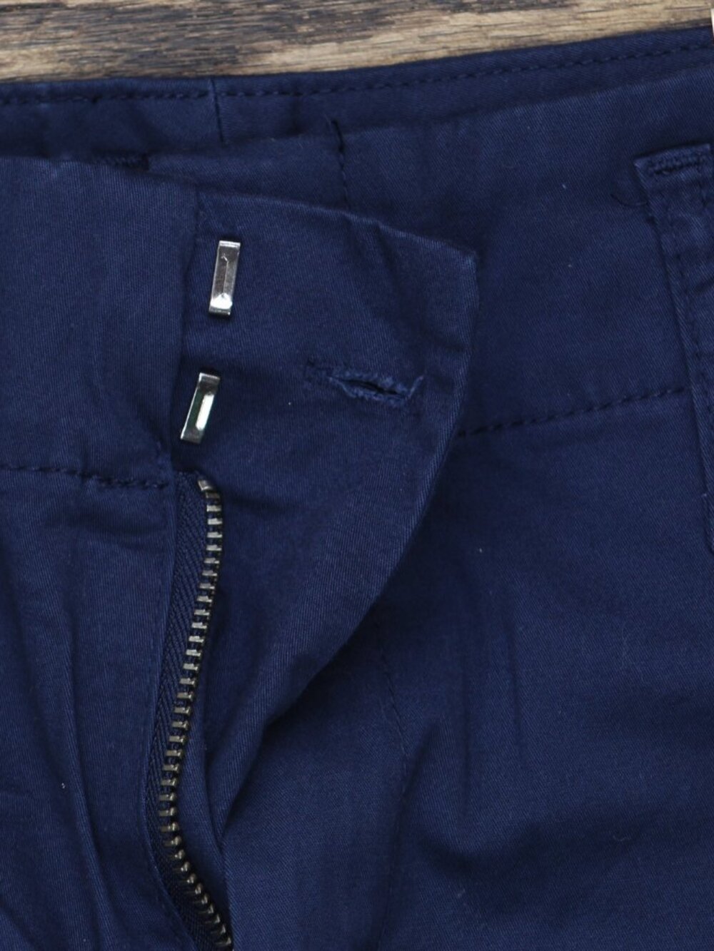 A New Day Navy Blue A Day High Rise Straight Ankle Chino Pants Navy 4 - Picture 5 of 8